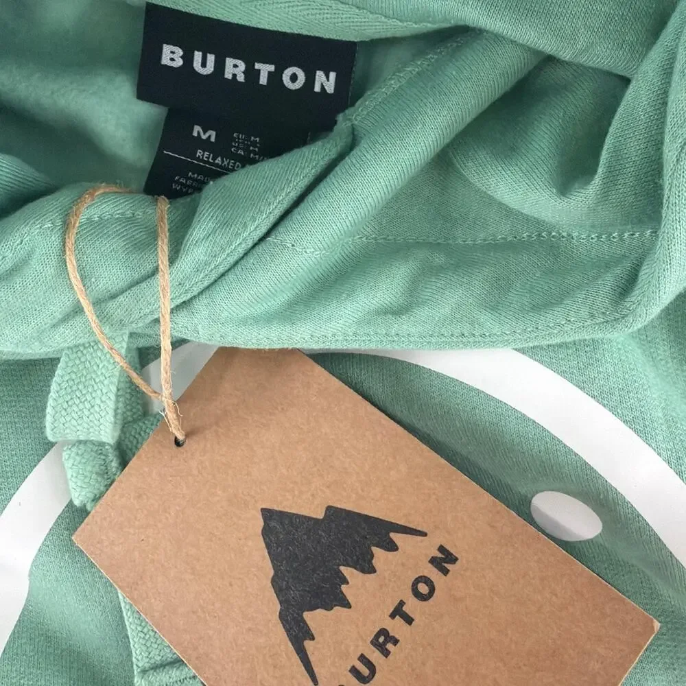 Burton Unisex Soft Sage Family Tree Pullover Hoodie Size M